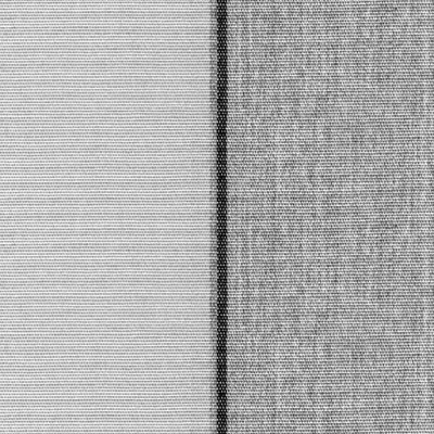 ERHARDT Markisentuch AC614, Grau & Schwarz