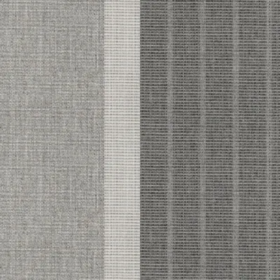 ERHARDT Markisentuch AC615, Grau & Schwarz