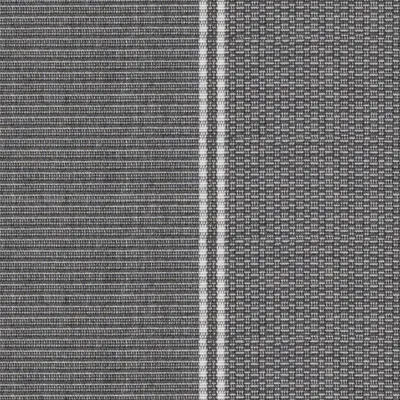 ERHARDT Markisentuch AC622, Grau & Schwarz