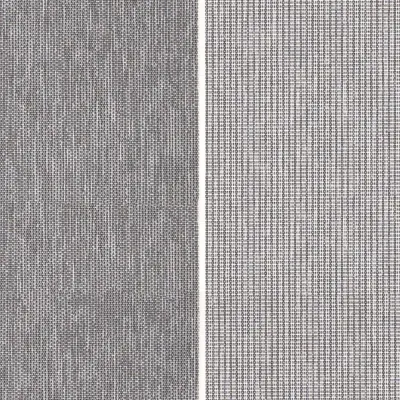 ERHARDT Markisentuch PA614, Grau & Schwarz